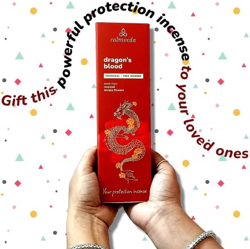 Calmveda Peru Dragons Blood Incense Sticks 80 Count