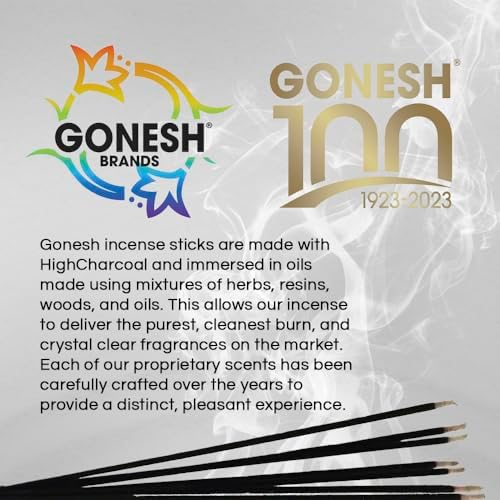 Gonesh Incense Sticks Variety Pack 12 Packs of 20