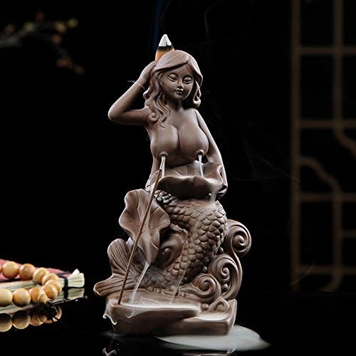 Zen Garden Mermaid Incense Holder Burner