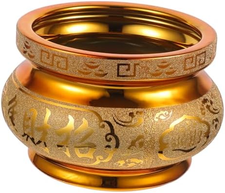 Amosfun Buddha Ceramic Incense Burner for Home and Meditation