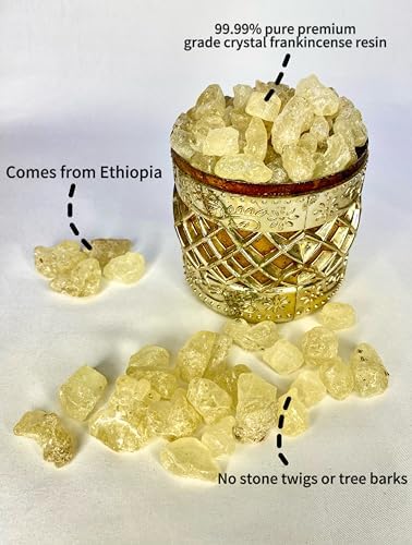 WayOfScents Pure Rare Frankincense Resin 4 Ounces Organic