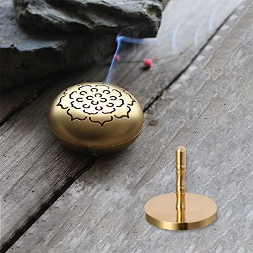 Artibetter Brass Incense Ash Press for Home Fragrance