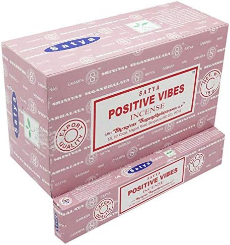 Satya Positive Vibes Incense Sticks Pack of 3