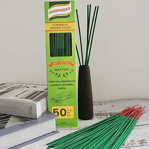 Citronella Incense Sticks 50 Pack Natural