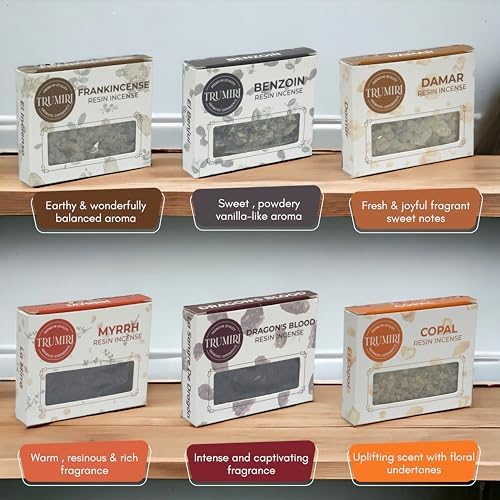 Trumiri Resin Incense Variety Pack 6x30g