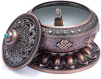 MEDOOSKY Incense Holder Burner Lotus Copper Alloy