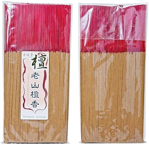 LaoShan Sandalwood Incense Joss Sticks 400 Sticks