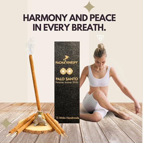 Palo Santo Incense Sticks - 12 Pack Natural