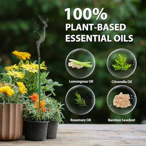 BugBai Mosquito Repellent 120 PCS Incense Sticks