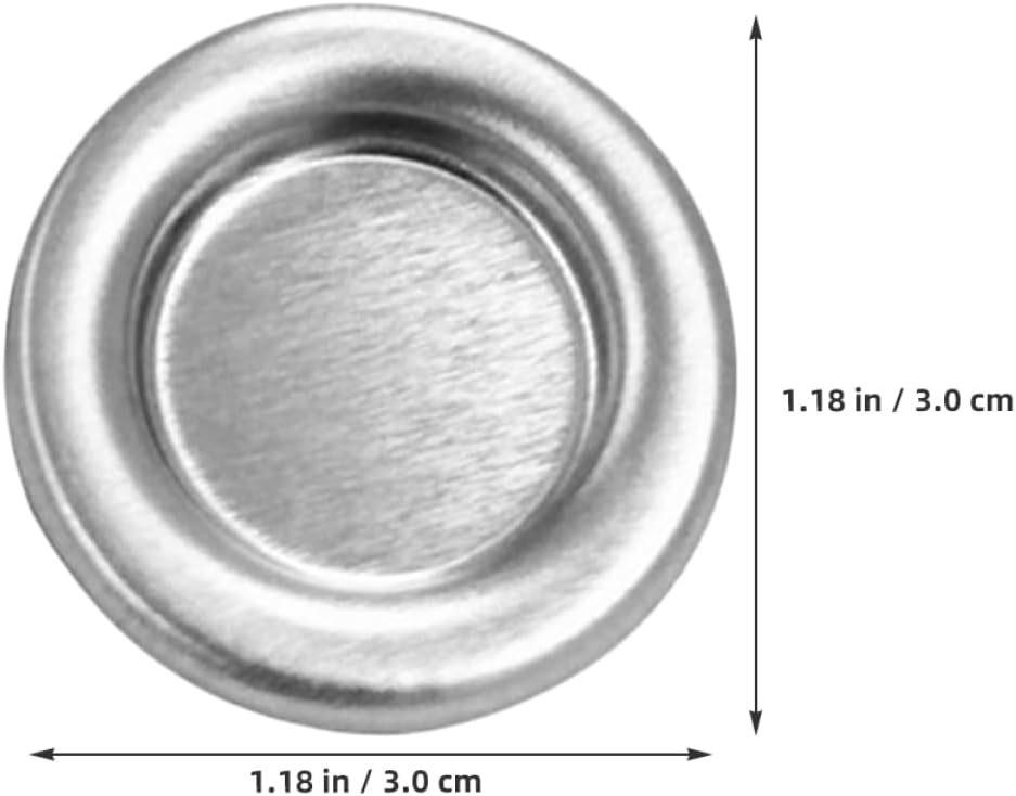 20pcs Metal Incense Burner Bowl Holder Aluminum Alloy Aromatherapy Tray