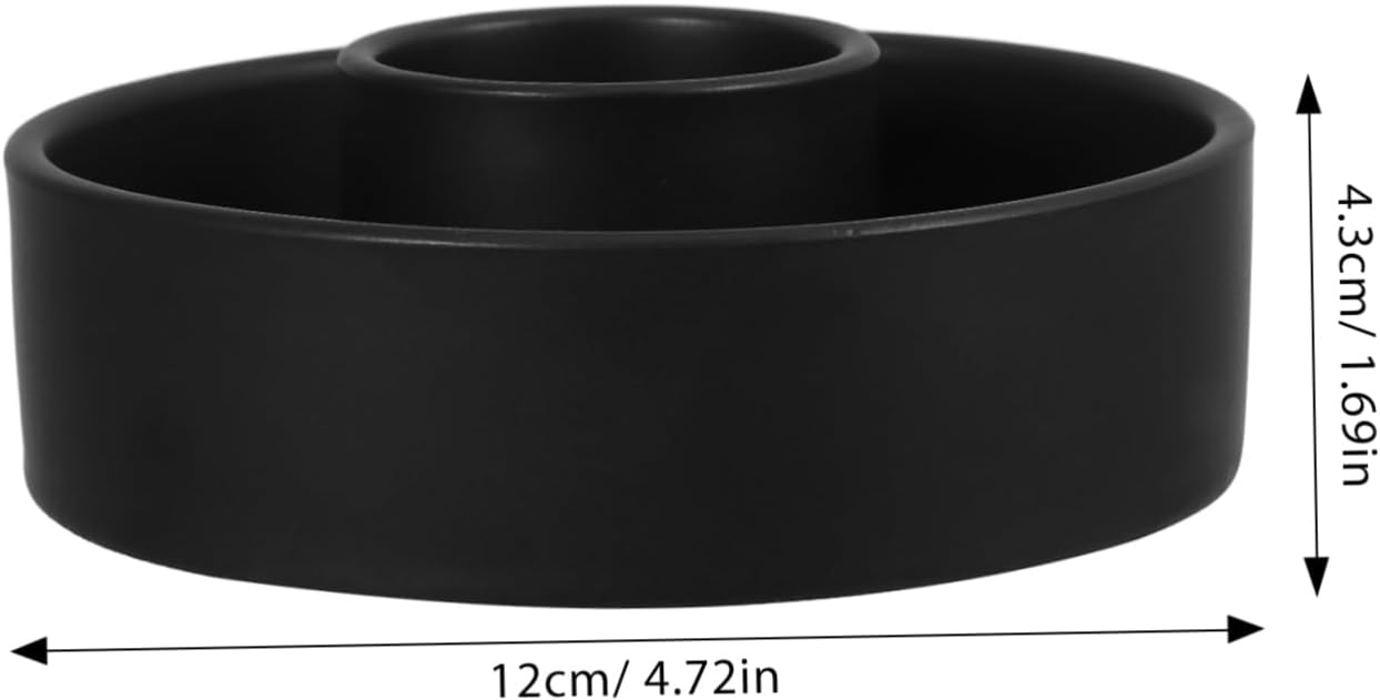 Zerodeko Multipurpose Ceramic Incense Candle Holder