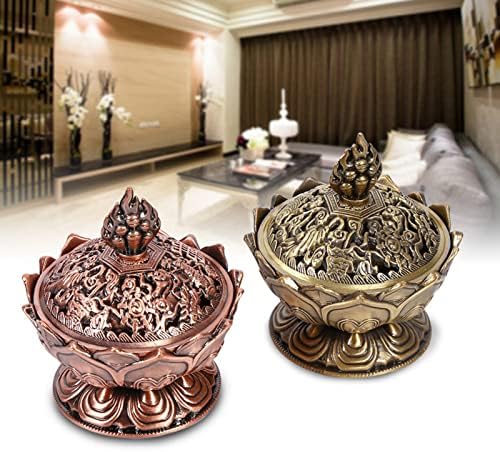Milltrip Bronze Incense Cone Holder with Antique Design