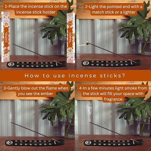 TRUMIRI Copal Incense Sticks - 40 Sticks Dual Pack