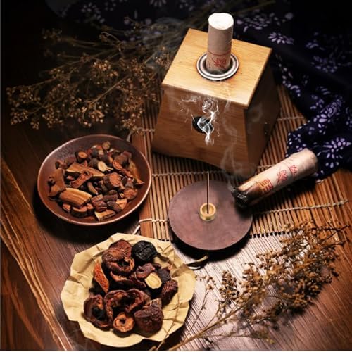 3 Pcs Mini Brass Incense Holder Gold Plate Decor