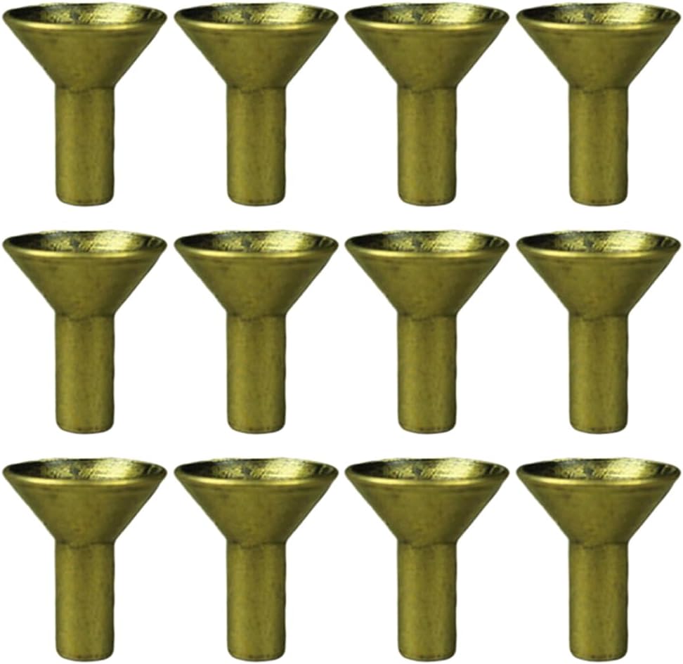 12pcs Backflow Incense Cone Trays Metal Incense Holders for Sticks