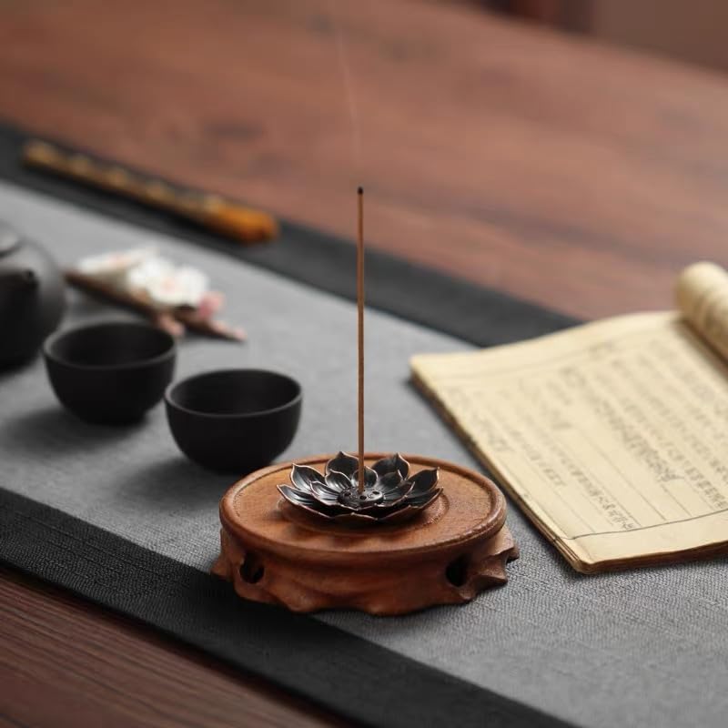 12 Piece Lotus Incense Burner with Ash Catcher