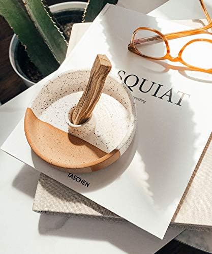 Bursera Terracotta Palo Santo Holder Tree Planted with Every Order Ceramic Burner Stand for Incense Sticks