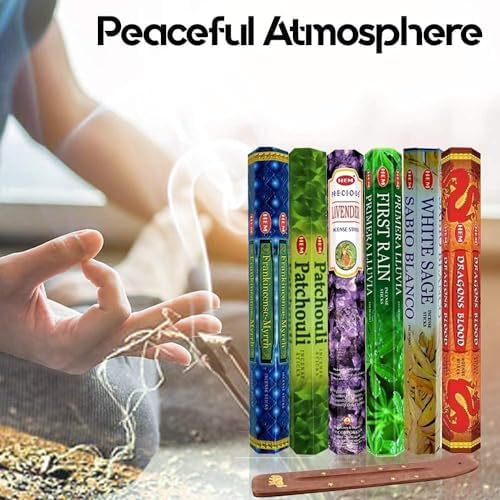 HEM Assorted Hexa Incense Sticks Pack of 6