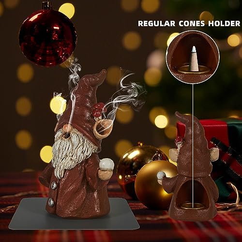 Cute Gnome Incense Holder for Sticks and Cones 1