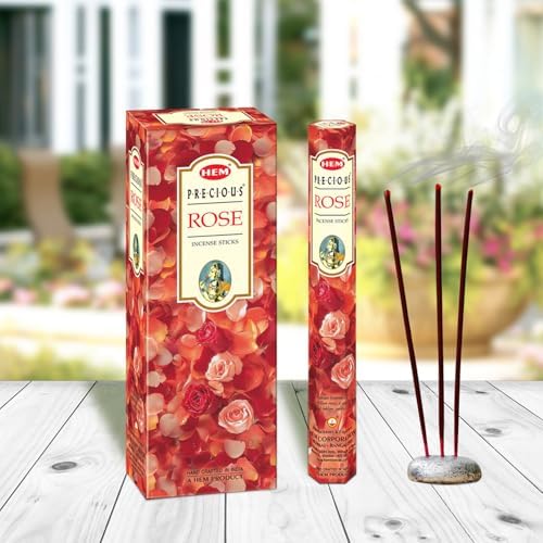 HEM Precious Rose Incense Sticks 120 Count