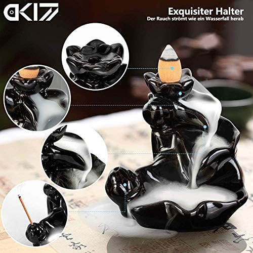 DK177 Waterfall Incense Holder with 20 Cones