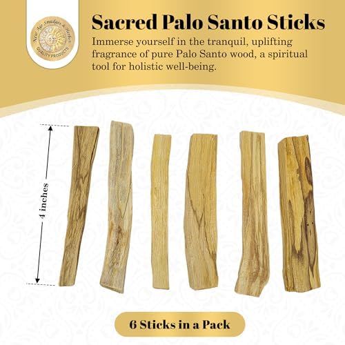 Sacred Palo Santo Wood Incense Sticks 6 Pack