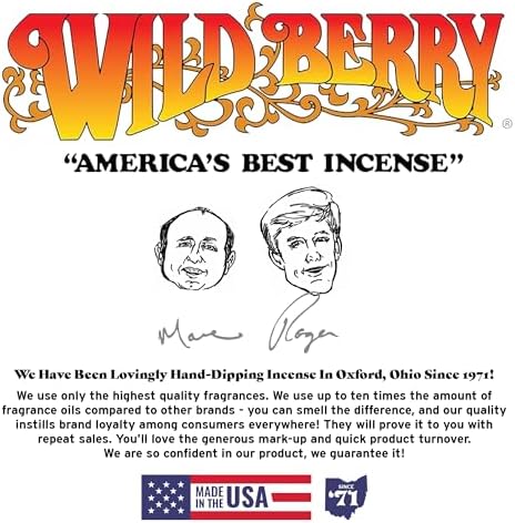 Wild Berry Ocean Wind Incense Sticks 100 Count