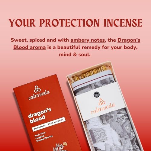 Calmveda Peru Dragons Blood Incense Sticks 80 Count