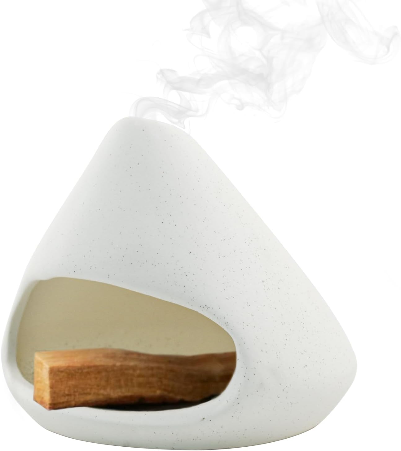 MrMrKura 3-in-1 Palo Santo Incense Burner Holder White