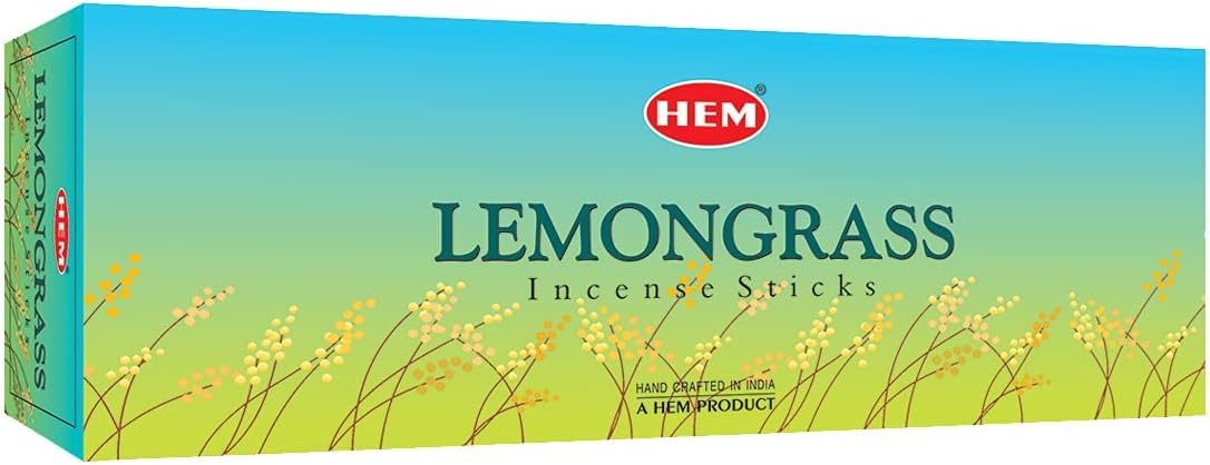 HEM Lemongrass Incense Sticks Pack of 6