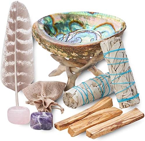 Blue River Sage Home Smudging Kit with Sage Sticks