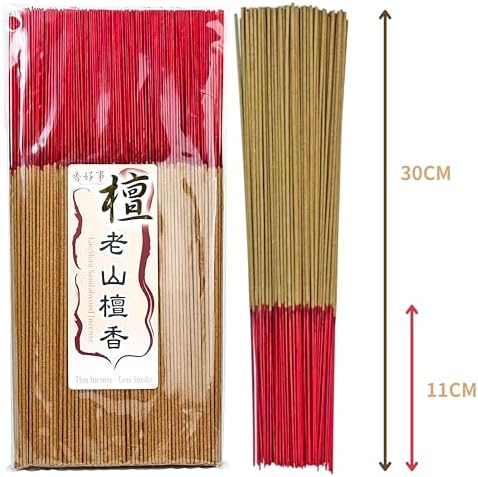 LaoShan Sandalwood Incense Joss Sticks 400 Sticks