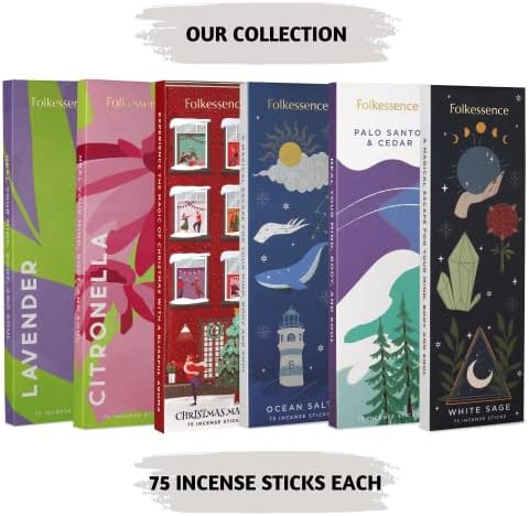 Folkulture Palo Santo Incense Sticks Pack of 75