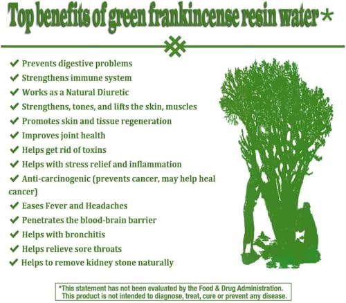 Royal Green Frankincense Hojari Incense 1 oz