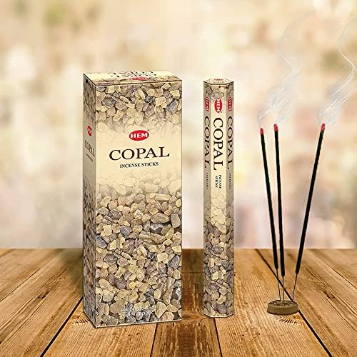 HEM Copal Incense Sticks 20 Stick Tubes Box of Six