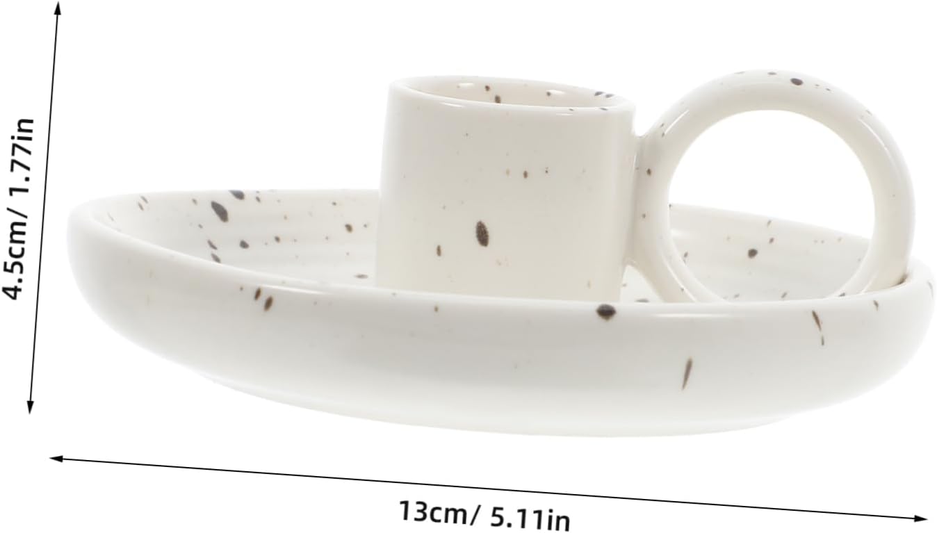 Ceramic Incense Holder and Smudge Bowl with Handle