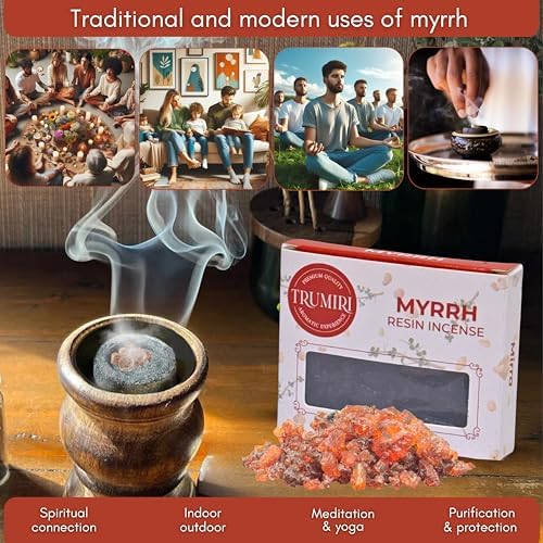 Myrrh Resin Incense - 30g Pack - Natural Aromatherapy