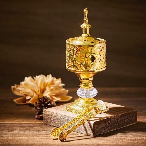 Zonon 2 Set Incense Burner Holder Gold