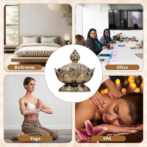 Classic Lotus Incense Burner Holder