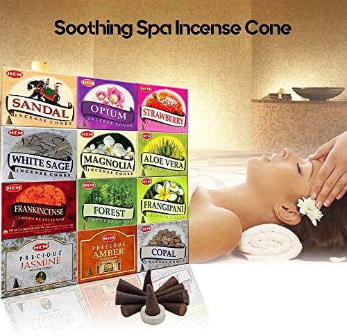 HEM 12 Assorted Boxes of Incense Cones