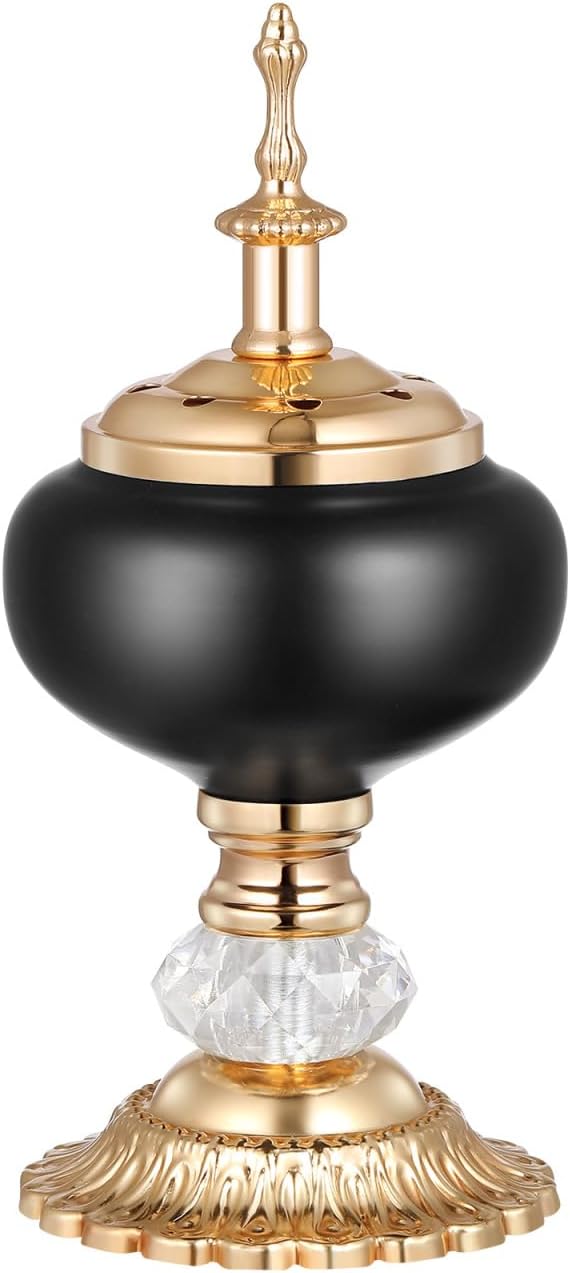 PRETYZOOM Resin Incense Burner with Handle