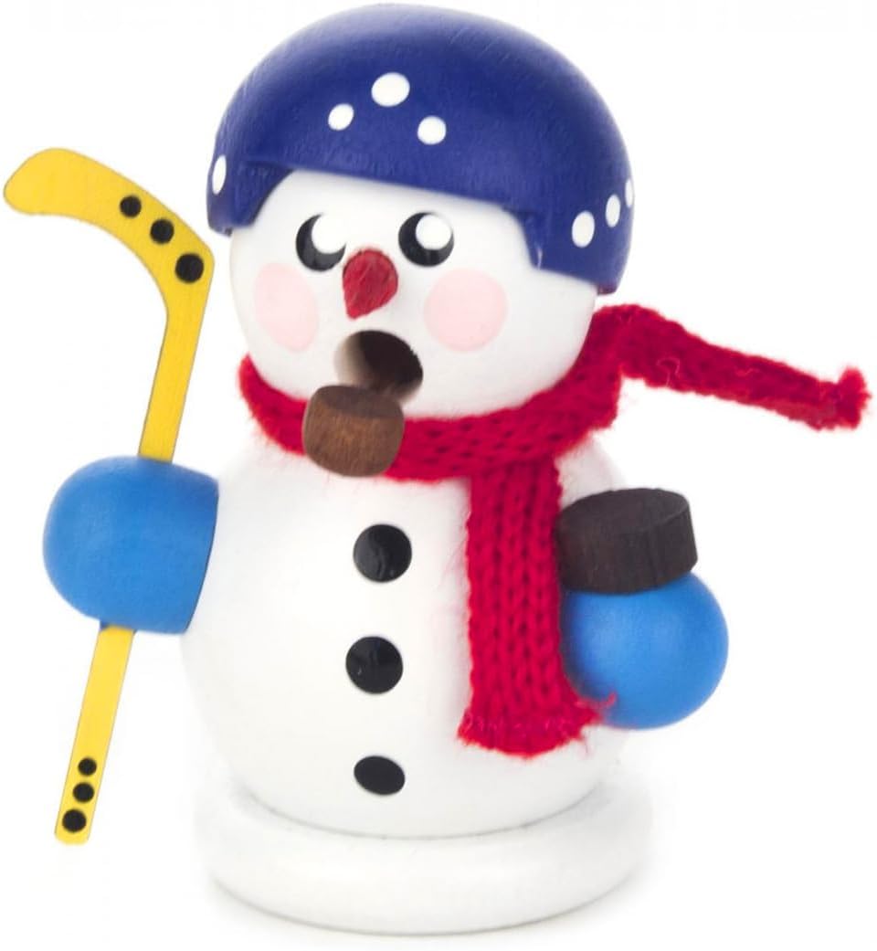 Alexander Taron 136-177 Snowman Hockey Incense Burner