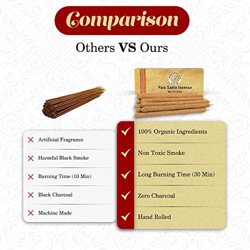 Premium Palo Santo Incense Sticks 10 Pack