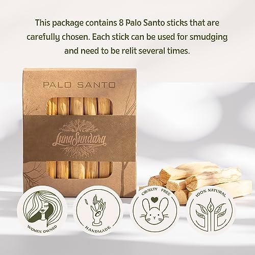 Luna Sundara Eco-Friendly Palo Santo Smudging Sticks