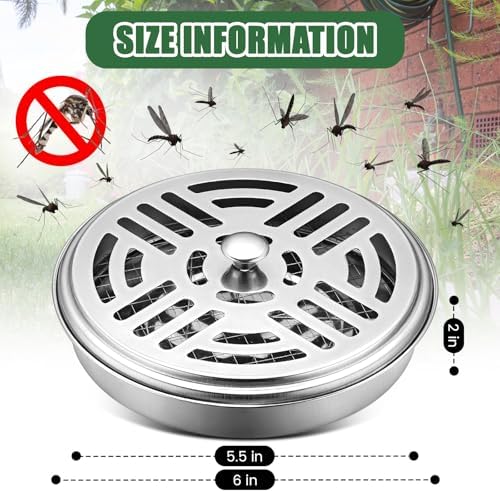 10 Pack Portable Mosquito Incense Holders with Handle