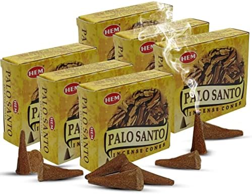 TRUMIRI Palo Santo Incense Cones and Burner Holder Bundle