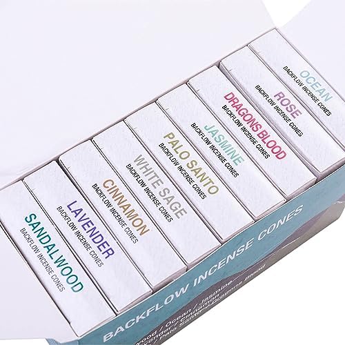 Mosfantal Backflow Incense Cones Set of 9