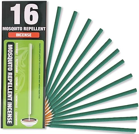 16 Mosquito Repellent Incense Sticks 25 Hour Protection
