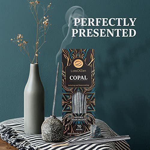 Lots Of Zen Copal Incense Sticks Smudge Kit 70 Pcs