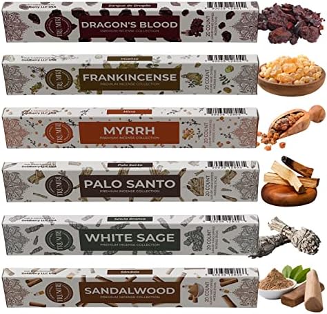 TRUMIRI Woody Incense Sticks Variety Pack